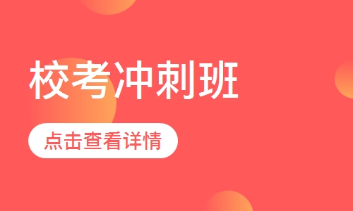 校考冲刺班