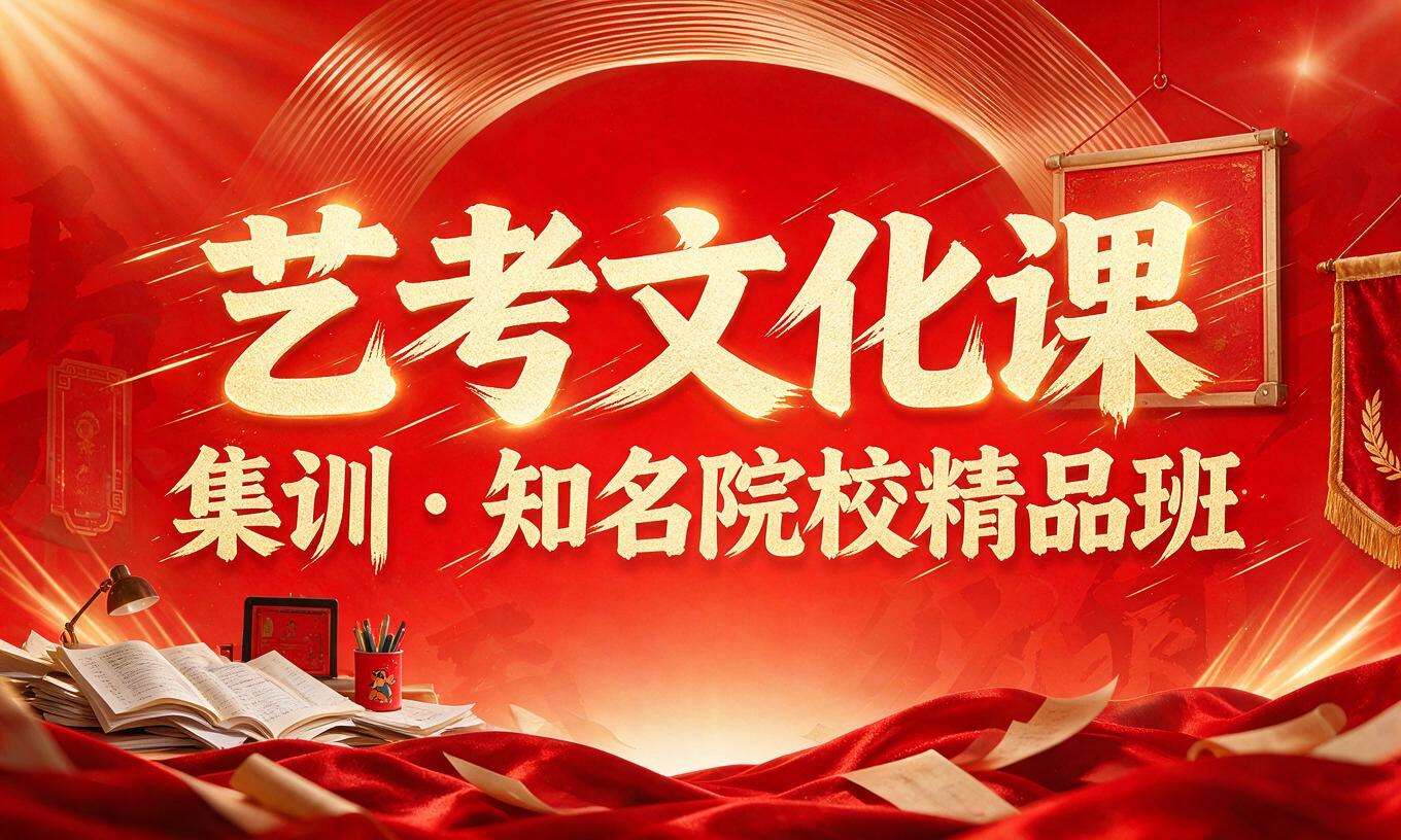 艺考文化课集训 &middot; 知名院校精品班